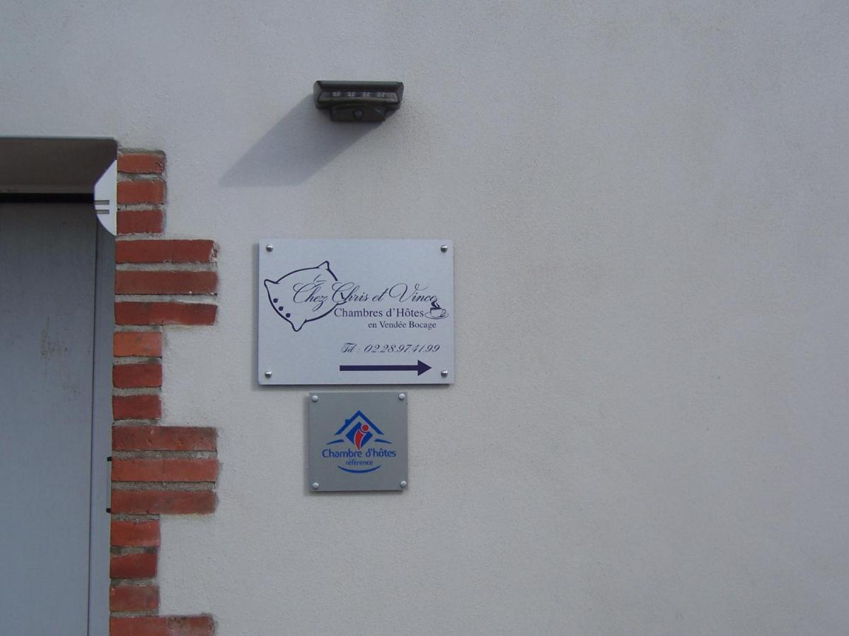 Chez Chris Et Vince Bazoges-en-Paillers Exterior foto